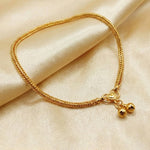 Thumbnail for JS Fashion High Gold Traditional Chain Pattern Payal for Women & Girls - Distacart