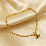 Thumbnail for JS Fashion High Gold Heavy Box Chain Traditional Payal for Women & Girls - Distacart