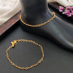 Thumbnail for JS Fashion Beautiful Antique High Gold Polish Fancy Payal for Women & Girls - Distacart