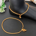 Thumbnail for JS Fashion Elegant High Gold Traditional Payal for Women & Girls - Distacart