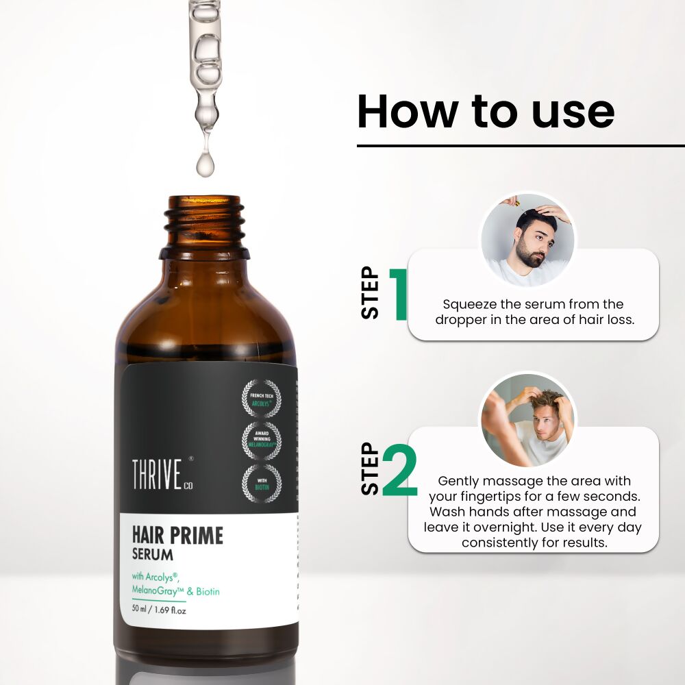 ThriveCo Anti-Greying Hair Prime Serum - Distacart
