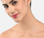 Thumbnail for Jewel City Elegant Pearl Stud Earrings Set for Women & Girls | Classic Everyday & Party Wear Jewelry - Distacart