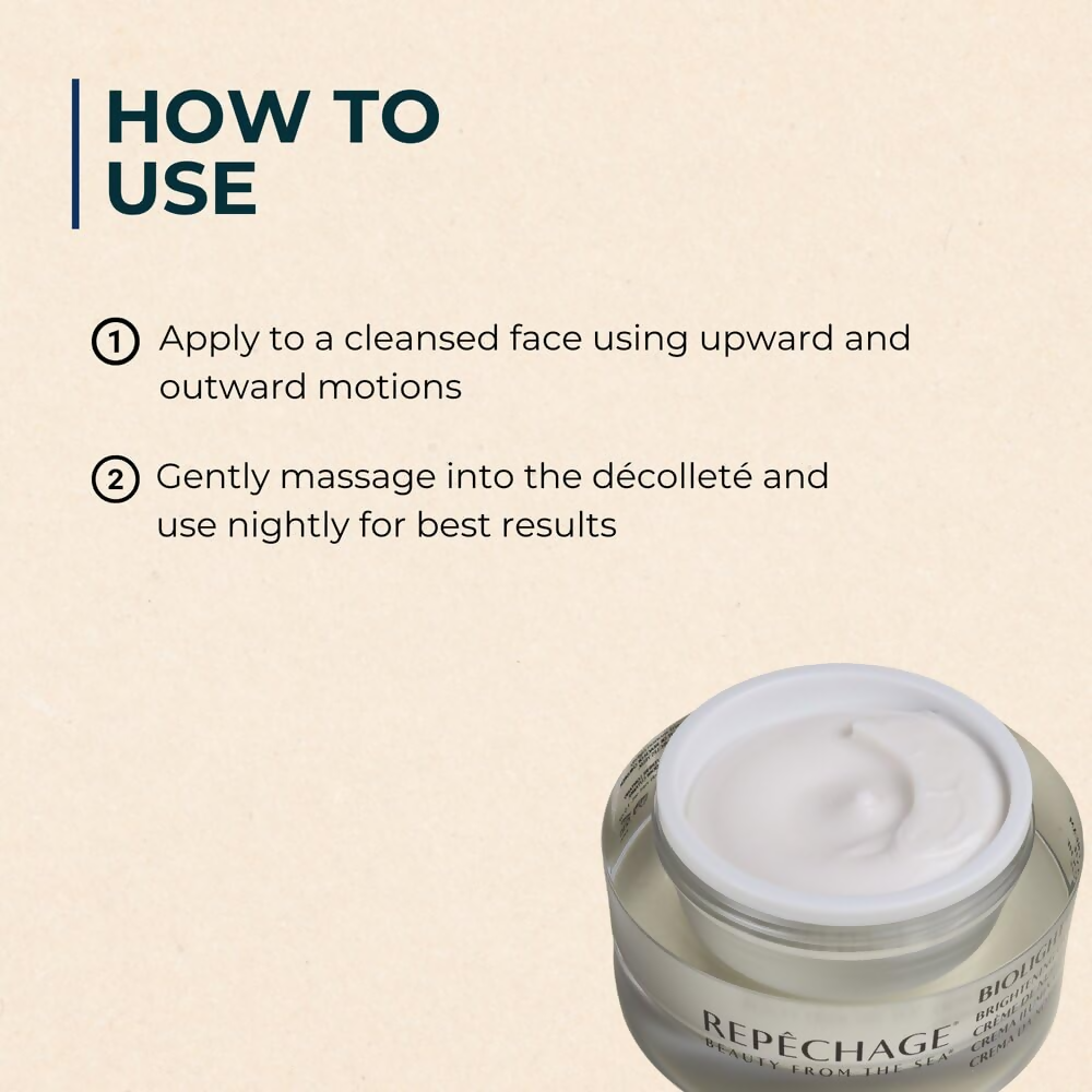 Repechage Biolight Brightening Face Overnight Cream - Distacart