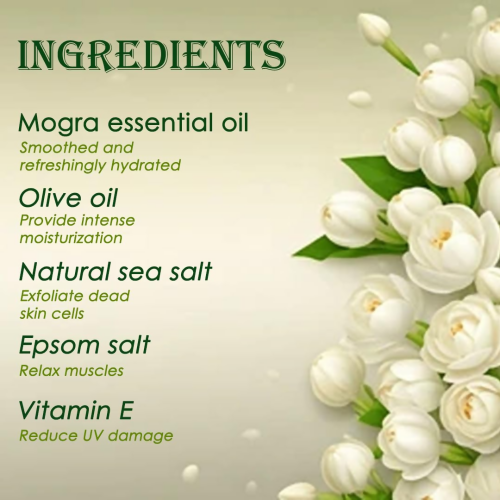 VedicAyurveda Mogra Bath Salt - Dista