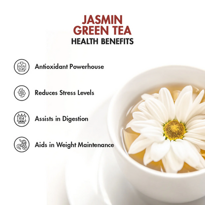 Tea Treasure Jasmine Loose Leaf Green Tea - Distacart