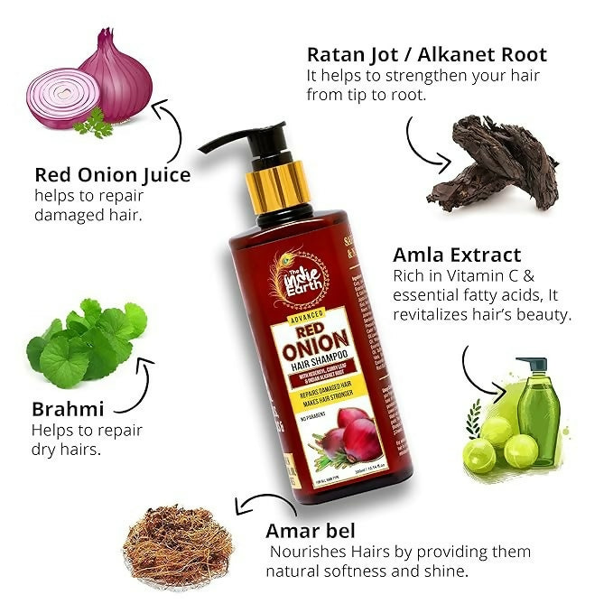 The Indie Earth Advanced Red Onion Oil - Distacart