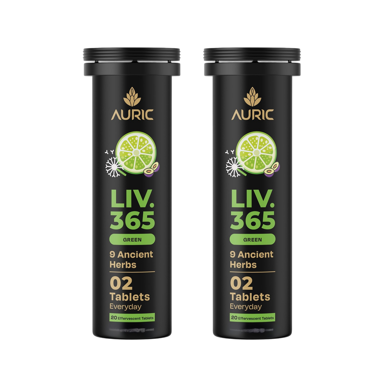 Auric Liv365 Tablets | Lemon Flavour - Dista
