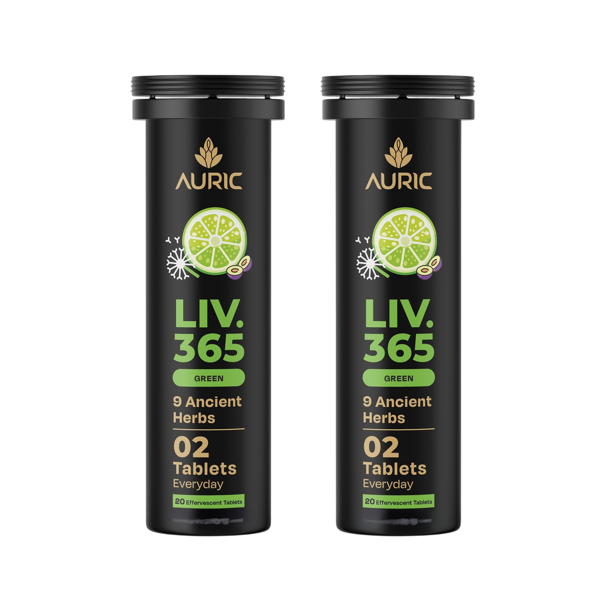 Auric Liv365 Tablets | Lemon Flavour - Dista