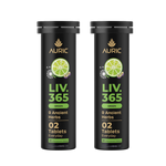 Thumbnail for Auric Liv365 Tablets | Lemon Flavour
