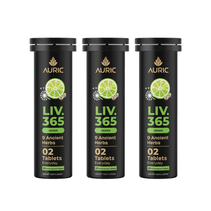 Auric Liv365 Tablets | Lemon Flavour - Dista