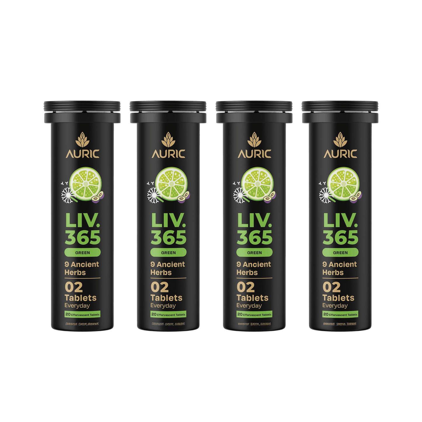 Auric Liv365 Tablets | Lemon Flavour - Dista