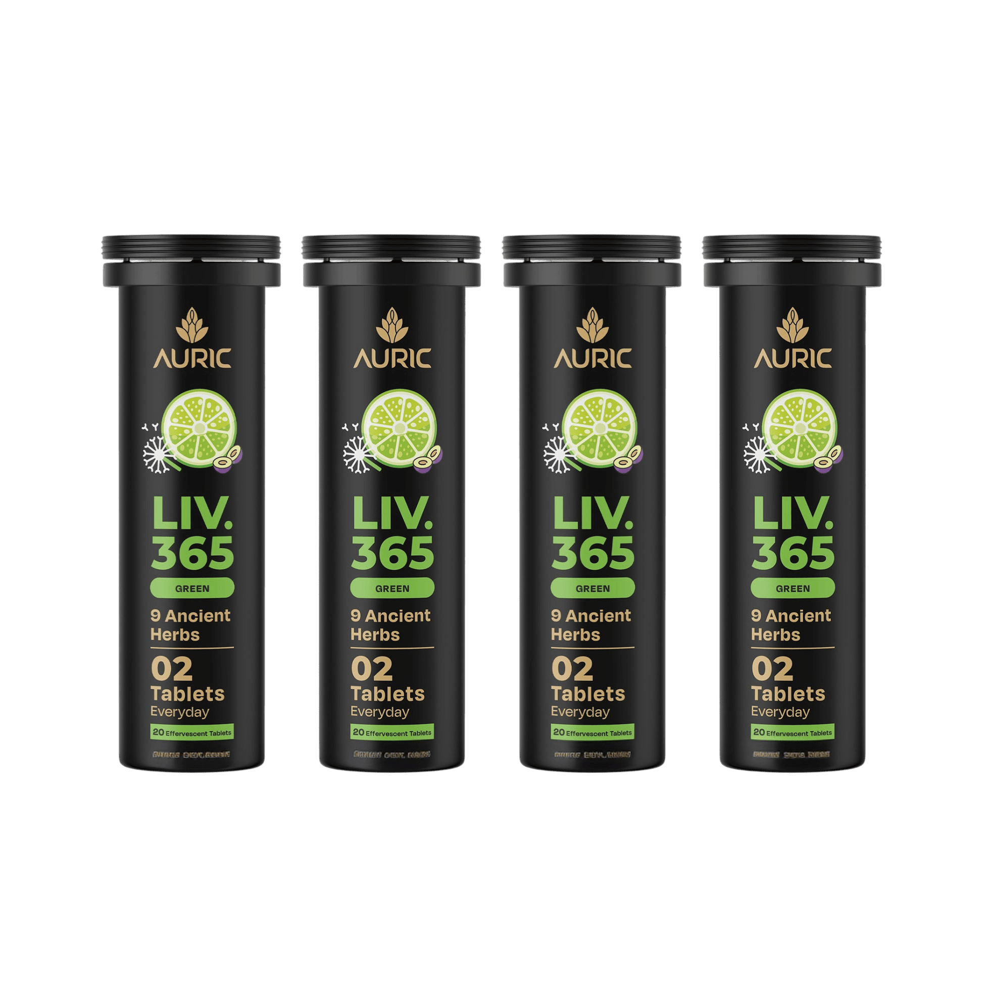 Auric Liv365 Tablets | Lemon Flavour - Dista