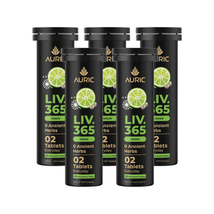 Auric Liv365 Tablets | Lemon Flavour - Dista