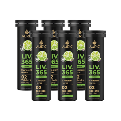 Auric Liv365 Tablets | Lemon Flavour - Dista