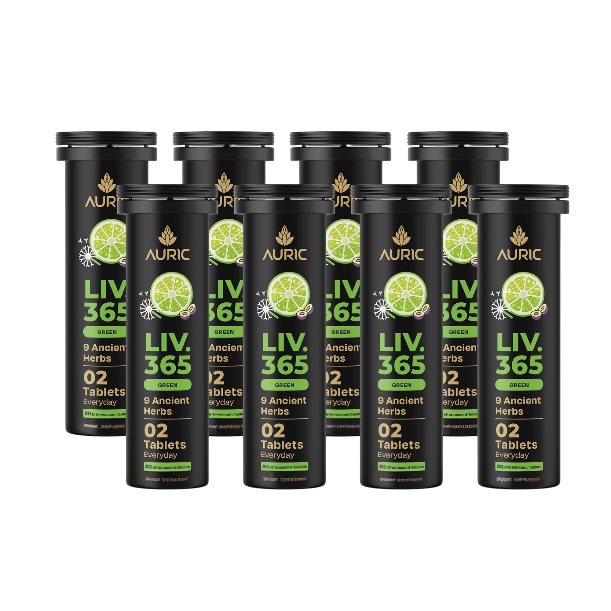 Auric Liv365 Tablets | Lemon Flavour