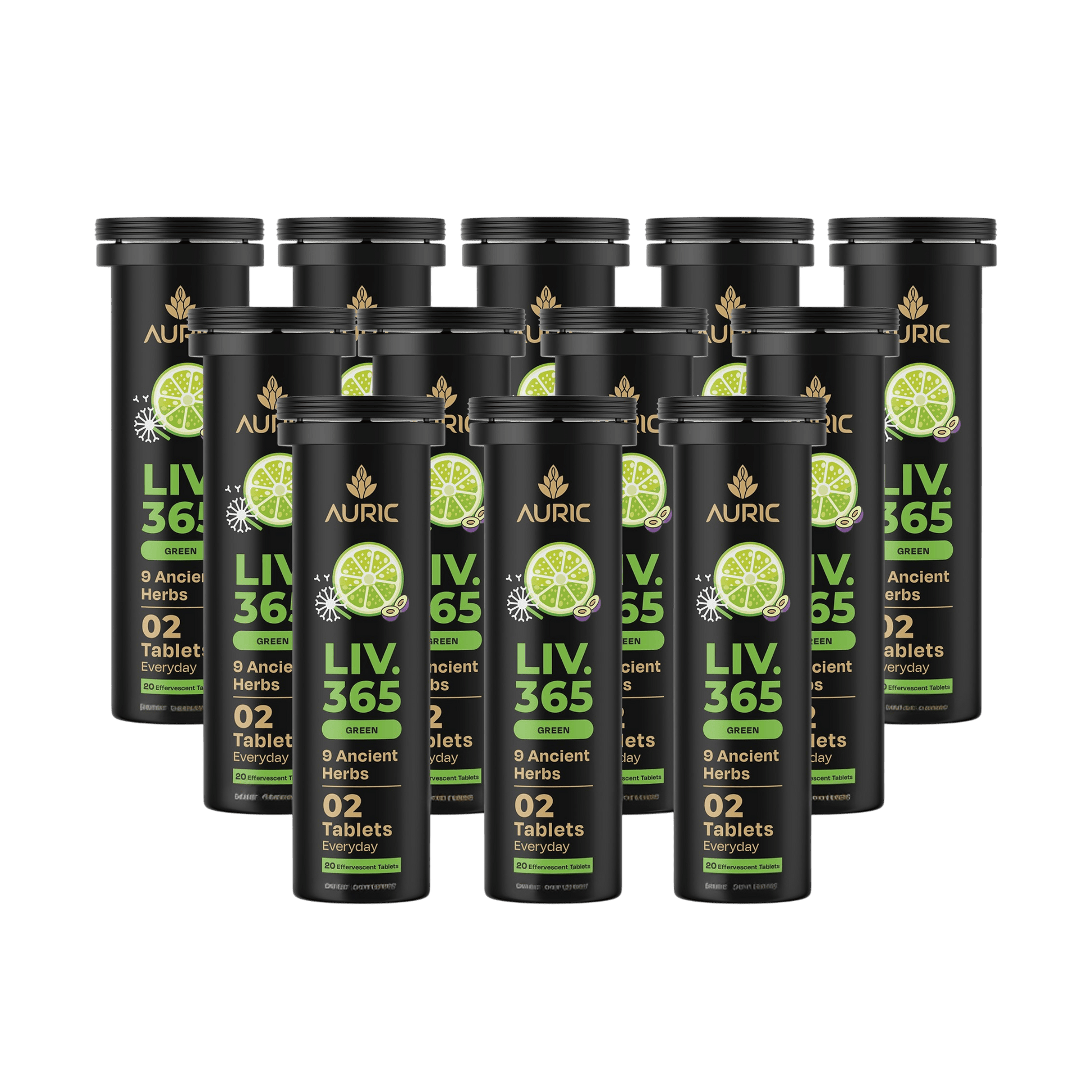 Auric Liv365 Tablets | Lemon Flavour - Dista