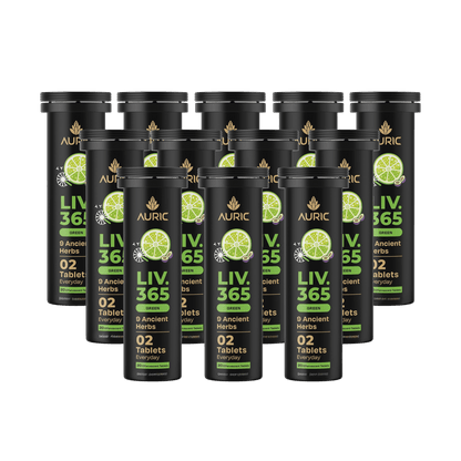 Auric Liv365 Tablets | Lemon Flavour - Dista
