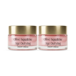 Thumbnail for VedicDerm Olive Squalene Age Defying Night Cream with 24K Gold & Ceramides - Distacart