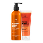 Thumbnail for Orange Body Wash & Papaya Facewash(Pack of 2) - Distacart