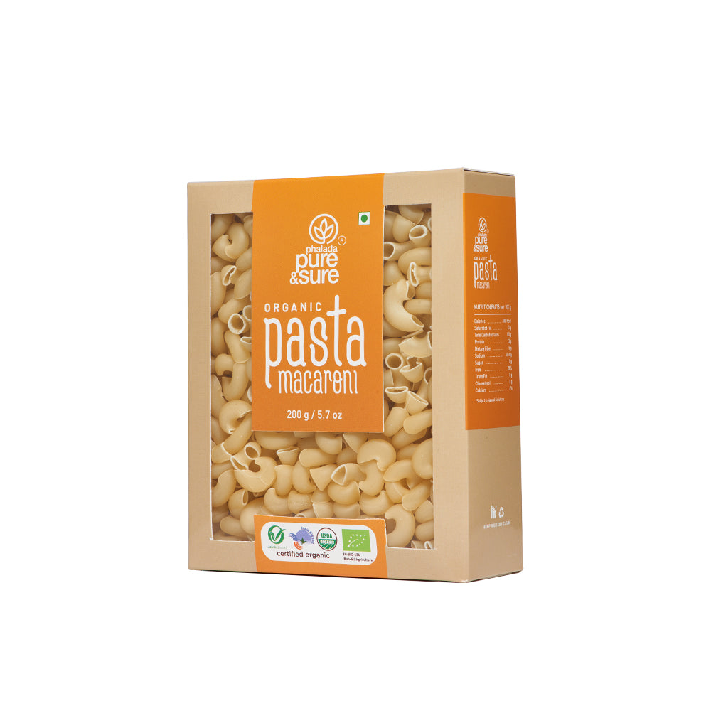 Pure & Sure Organic Pasta Macaroni - Distacart