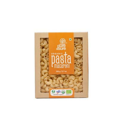 Pure & Sure Organic Pasta Macaroni - Distacart
