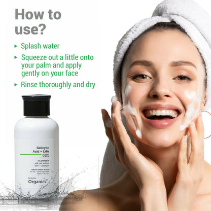 Dravida Organics 2% Salicylic Acid Face wash - Dista