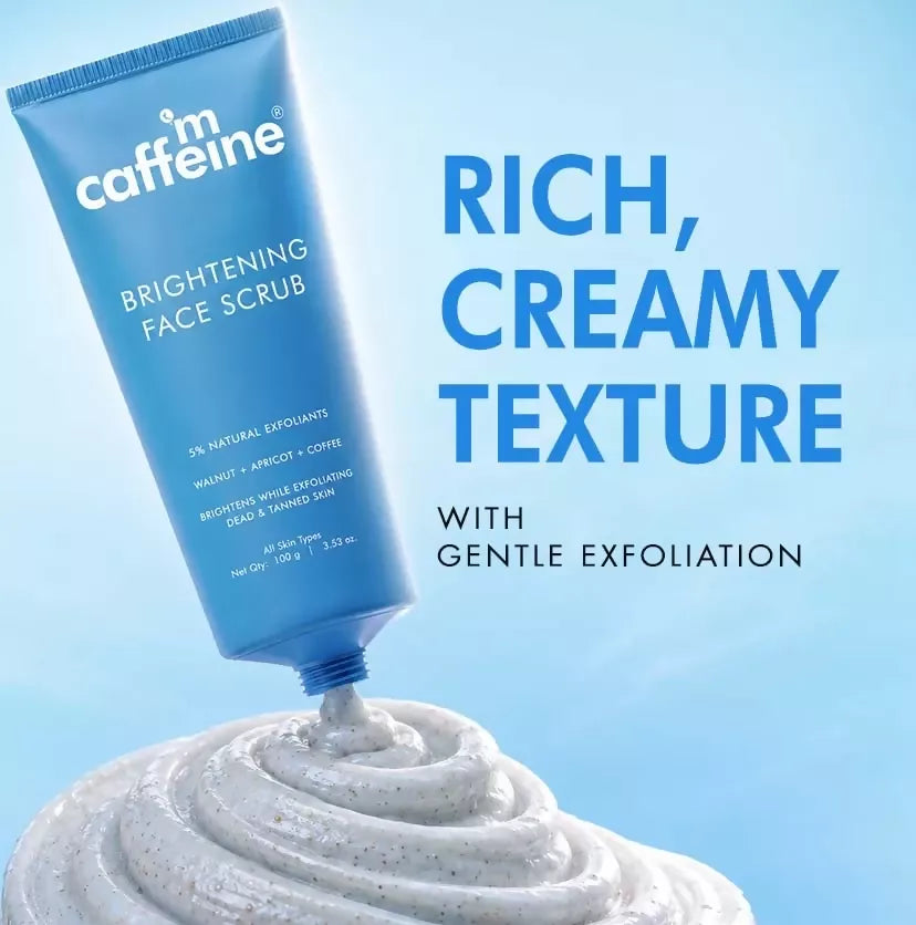 mCaffeine Brightening Face Scrub