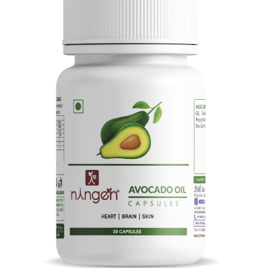 Ningen Avocado Oil Capsules - Distacart