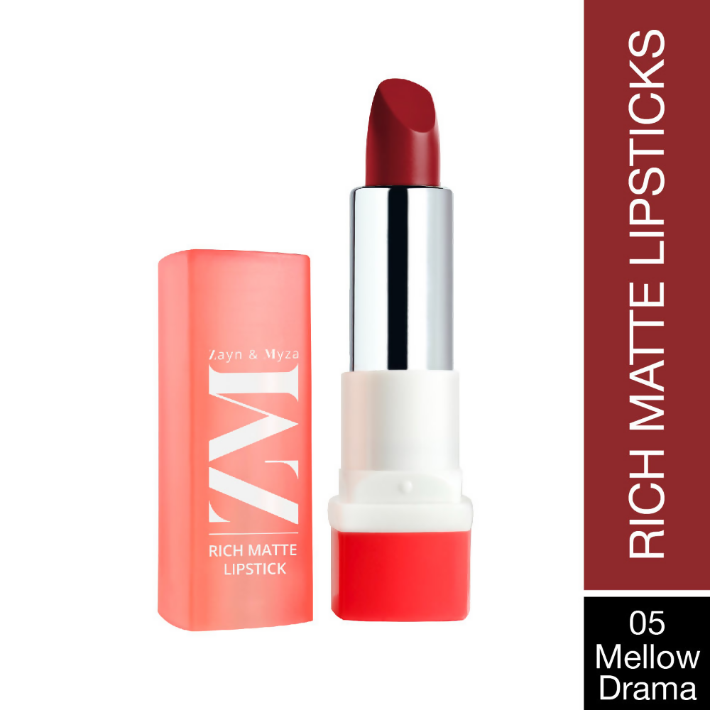 Zayn & Myza Rich Matte Lipstick - Mellow Drama - Distacart