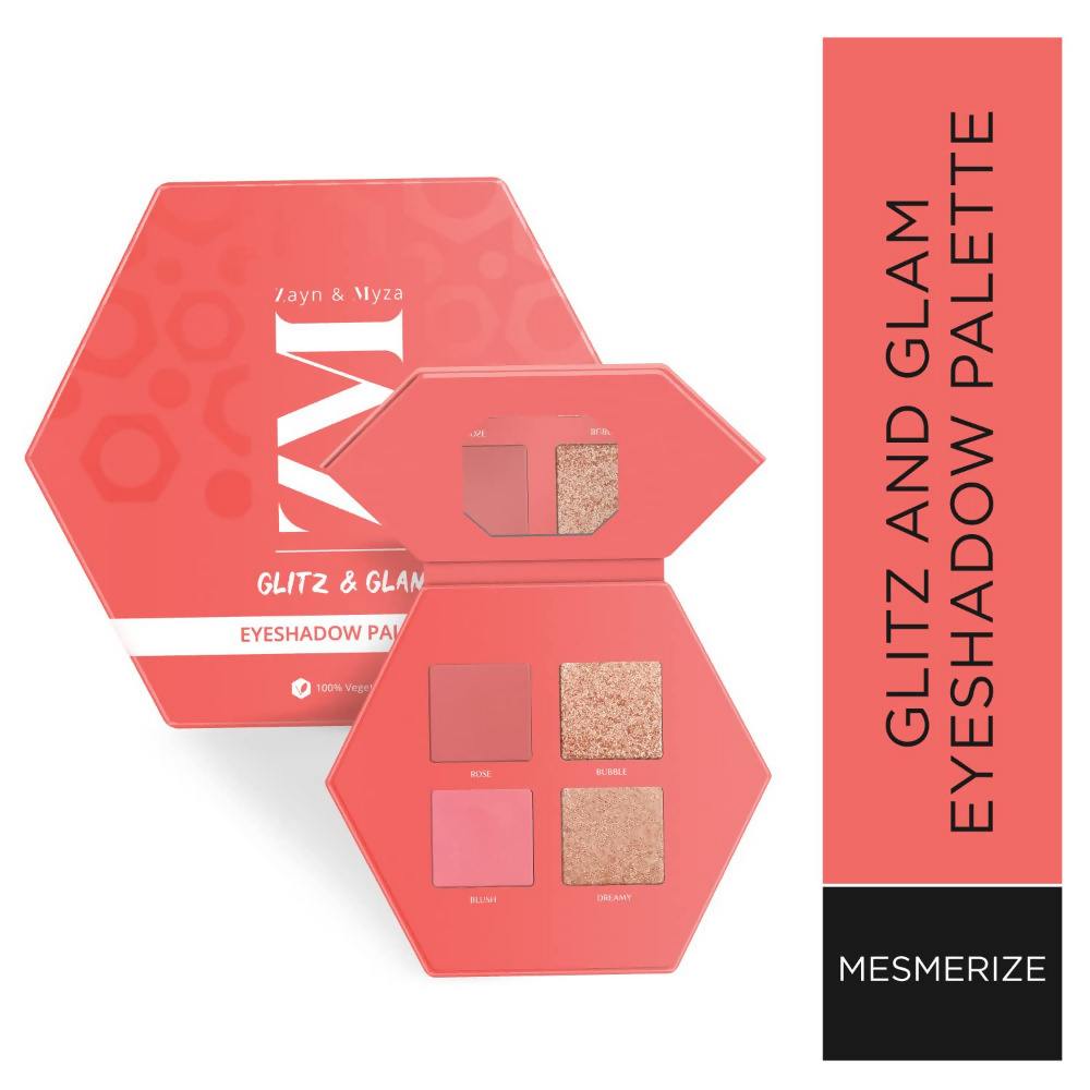 Zayn & Myza Glitz And Glam Eye Shadow Palette - Mesmerize - Distacart