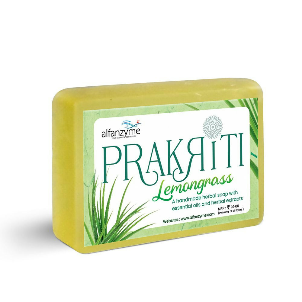 Prakriti Herbal Soap Lemongrass - Distacart
