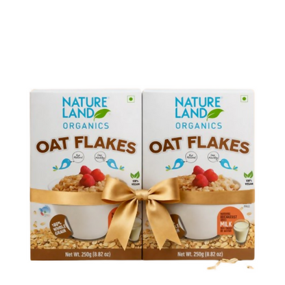 Nature Land Organics Oat Flakes - Distacart