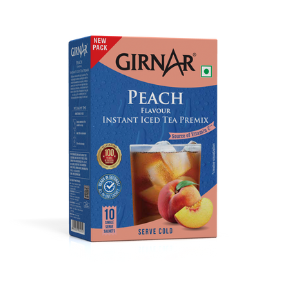 Girnar Peach Iced Tea - Distacart