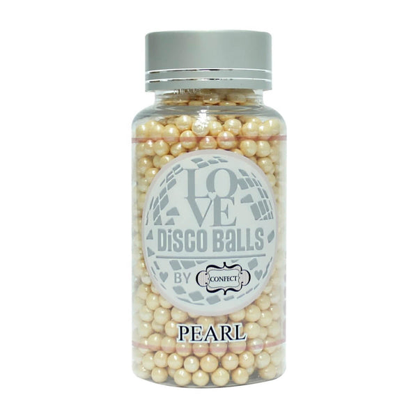 confect pearl disco balls sprinkles 6 mm 120 gms