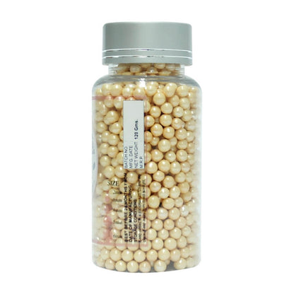 confect pearl disco balls sprinkles 6 mm 120 gms