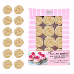 Thumbnail for confect edible rose cake toppers edible toppers roses for cake decorations 12 roses pearl roses