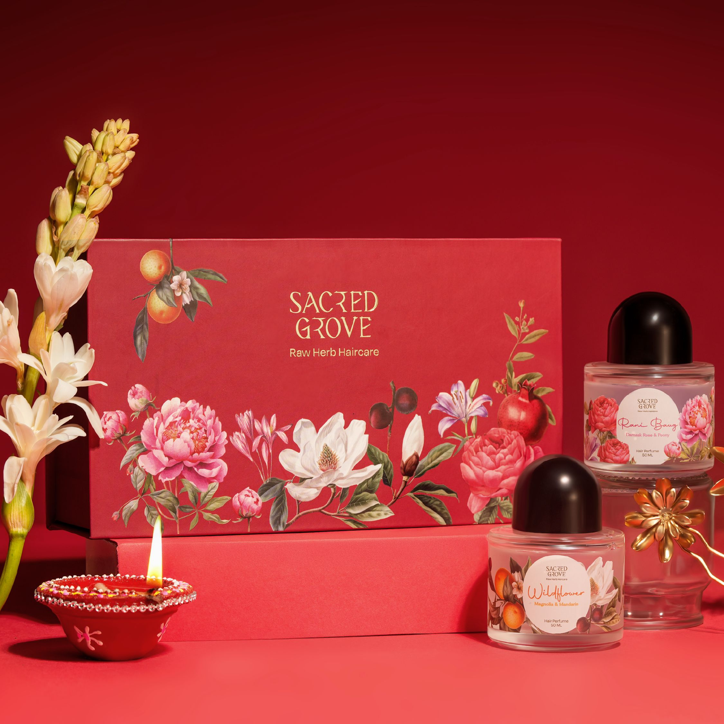 Sacred Grove The Bloom Box: Hair Perfume Set - Distacart