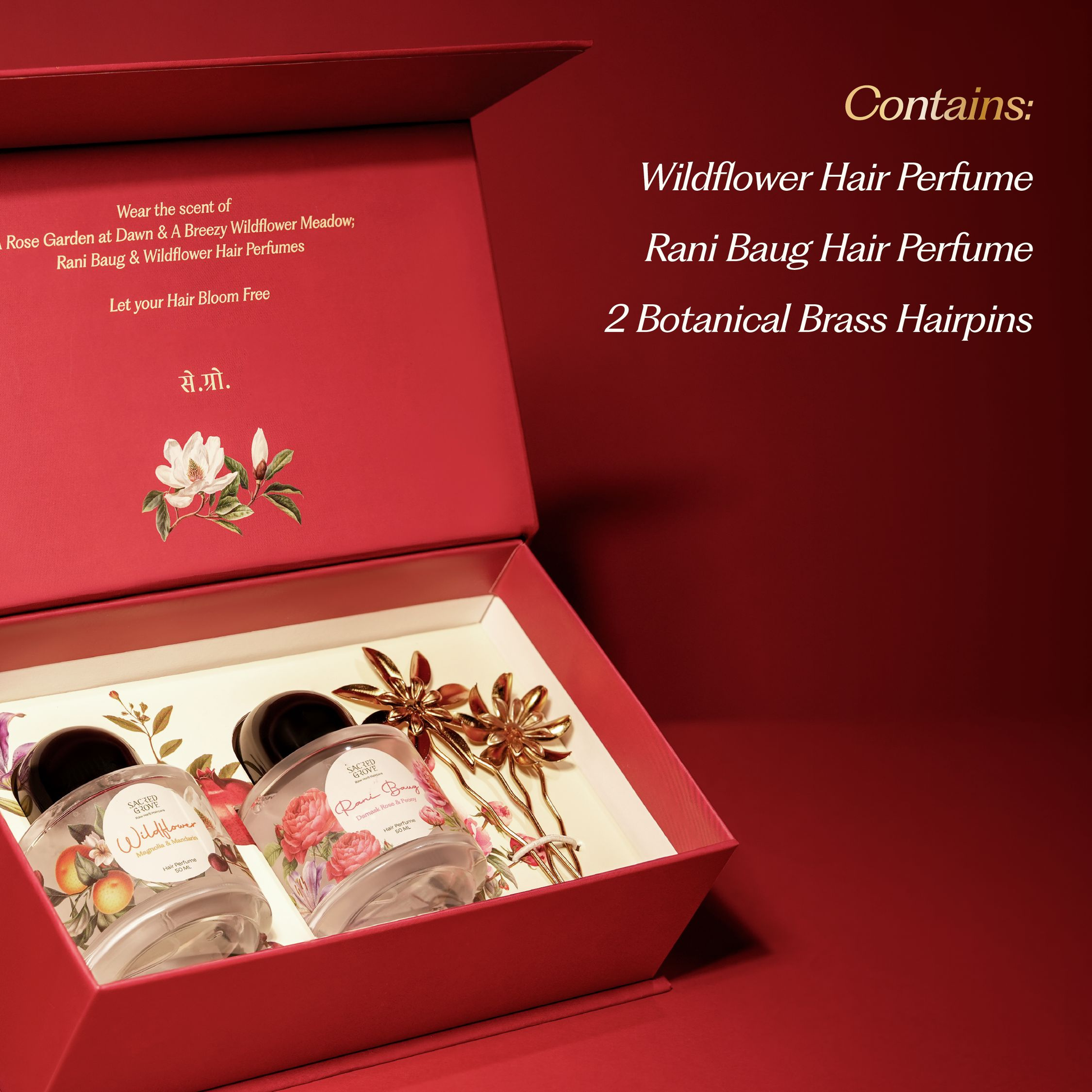 Sacred Grove The Bloom Box: Hair Perfume Set - Distacart