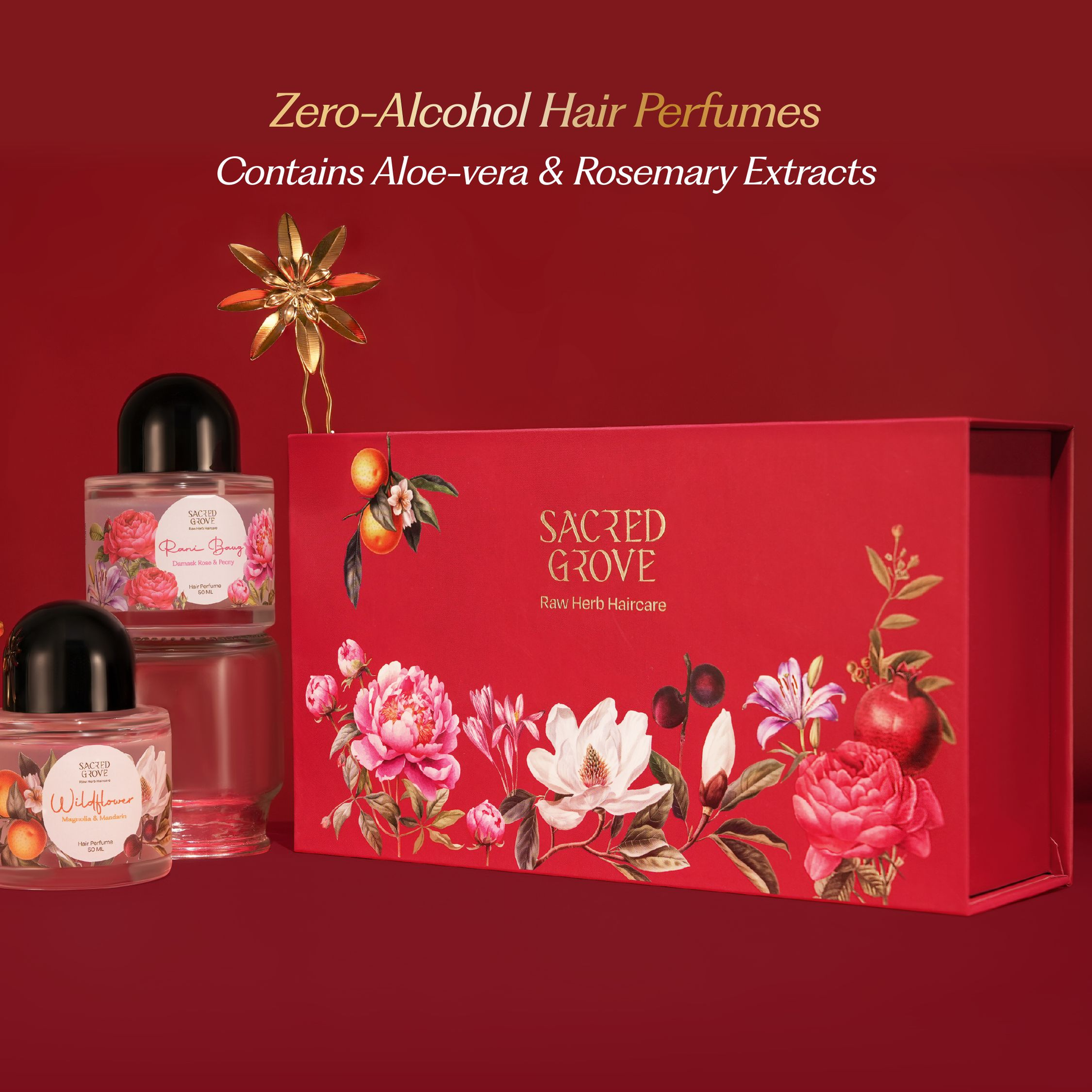 Sacred Grove The Bloom Box: Hair Perfume Set - Distacart