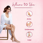 Thumbnail for VI-JOHN Feather Touch Dermatologically Tested Rose & Alevera Hair Removal Spray For Women