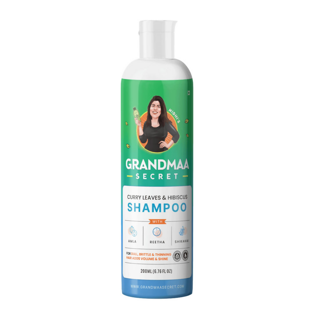 Nidhi'S Grandmaa Secret Curry Leaf & Hibiscus Shampoo - Distacart