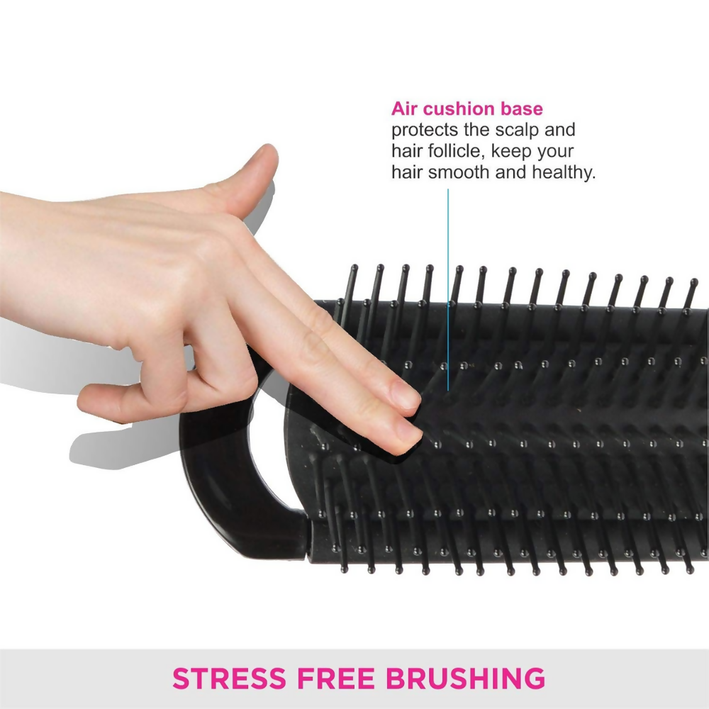 Vega Folding Hair Brush with Mirror - Dista