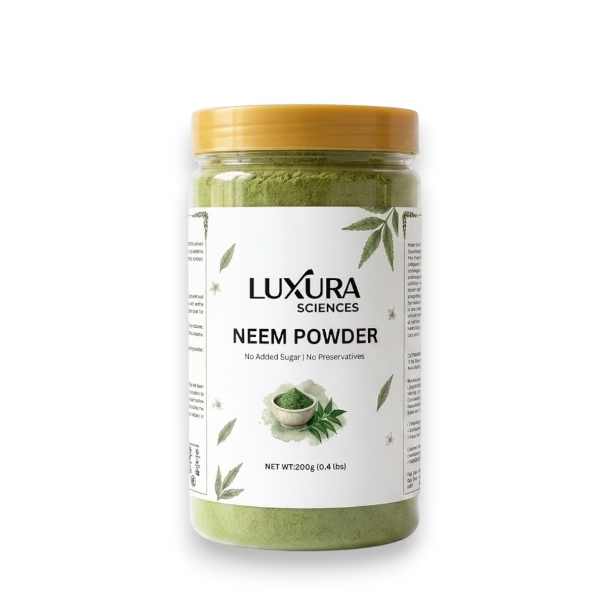 Luxura Sciences Neem Leaf Powder - Dista