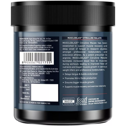 MuscleBlaze Citrulline Malate - Distacart