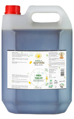 Thumbnail for A 5 litre can of of pinda thailam labeled 'PHYTO-HYDRATION BODY OIL' along with the product name 'PINDA THAILAM'.