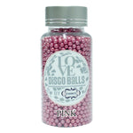 Thumbnail for confect pink disco balls sprinkles 3 mm 120 gms