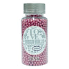 confect pink disco balls sprinkles 3 mm 120 gms