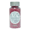 confect pink disco balls sprinkles 4 mm 120 gms