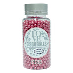 Thumbnail for confect pink disco balls sprinkles 6 mm 120 gms