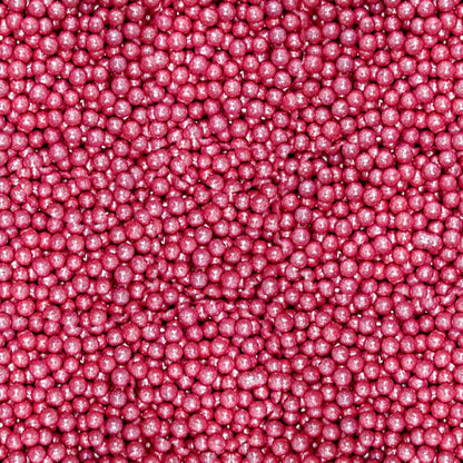 confect pink disco balls sprinkles 6 mm 120 gms